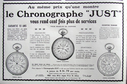 Publicité presse 1914 la - , de