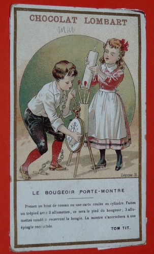 Chromo chocolat lombart - chromo,