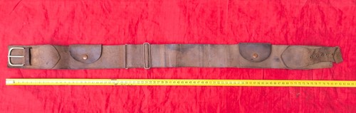 Ceinture cuir fauve porte - ceinture,